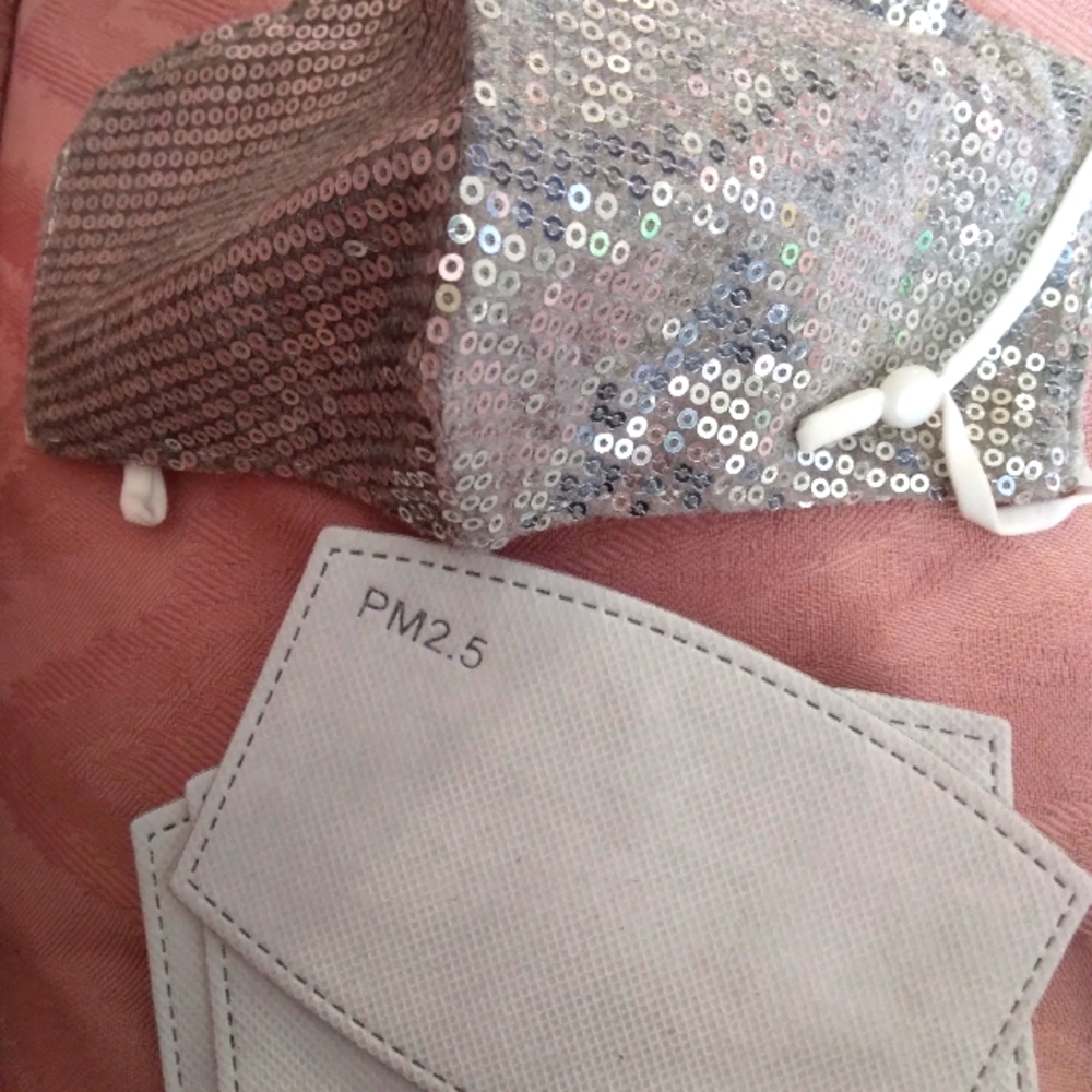 Siver face mask